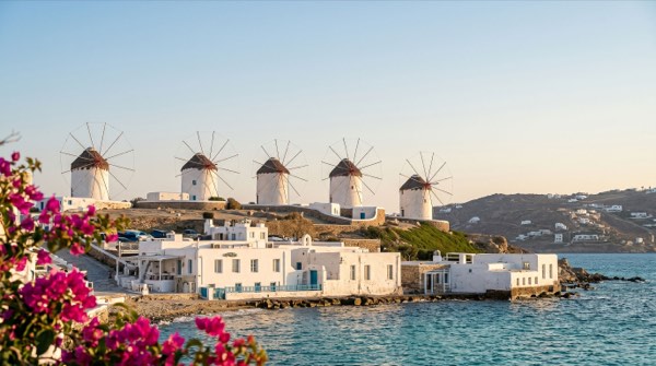Windmills of Mykonos